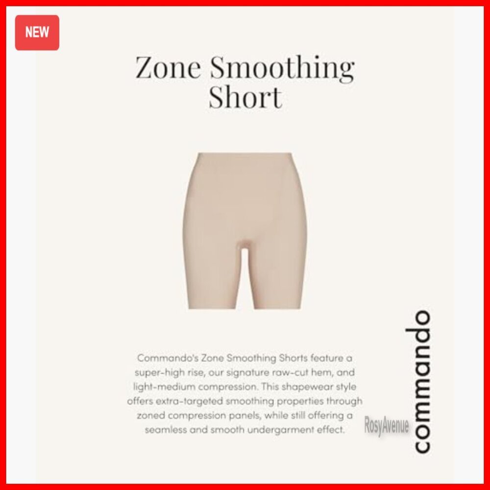 X-Small High-Waisted Shapewear Shorts Seamless Control Compression Panels - Picture 4 of 6